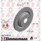 Zimmermann Brake Disc - Standard/Coated, 400.3689.20 400.3689.20 - alternate 1